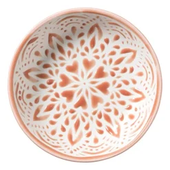 Schoteltje Abby - blauw/roze - ø9.7x2 cm