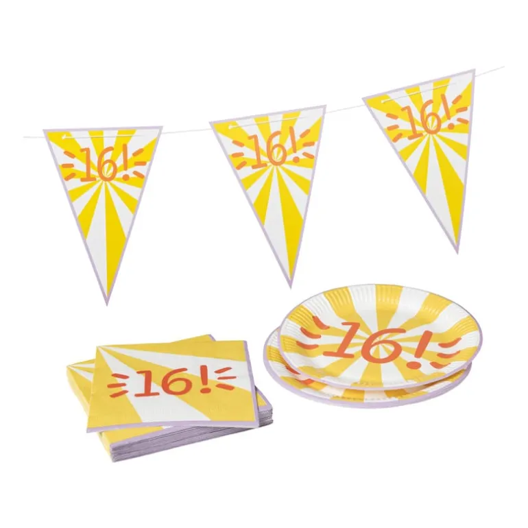 Servetten 16 jaar - 20 stuks