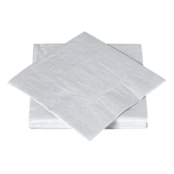 Servetten - zilverkleurig - set van 20
