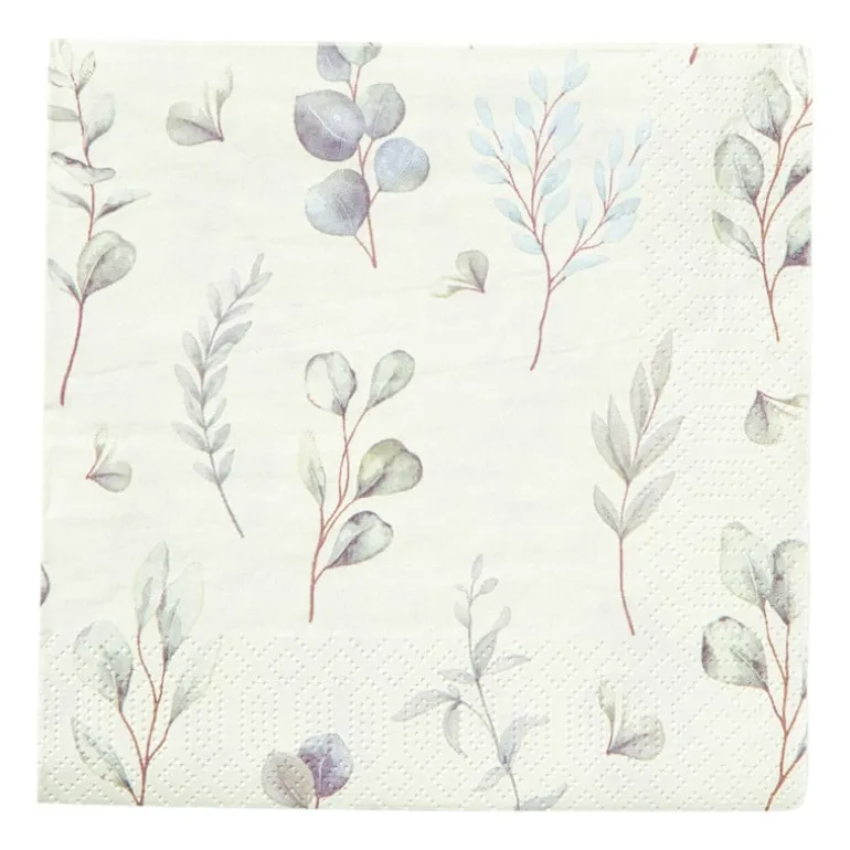 Servetten botanisch - 33x33 cm - set van 20