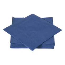 Servetten donkerblauw - 33x33 cm - set van 20