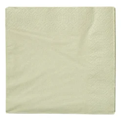 Servetten lichtgroen - 33x33 cm - set van 20