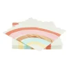 Servetten regenboog - set van 16