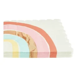 Servetten regenboog - set van 16