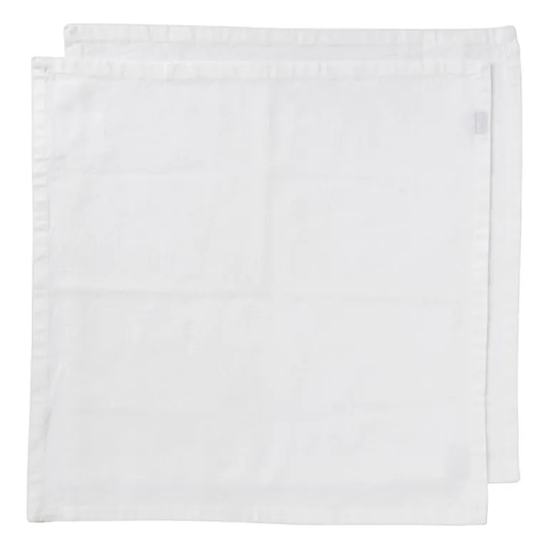 Servetten wit - set van 2 - 40x40 cm
