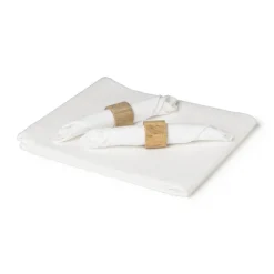 Servetten wit - set van 2 - 40x40 cm