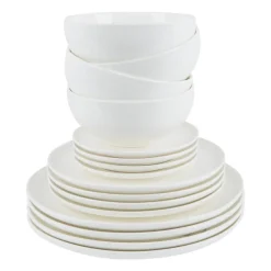 Serviesset - 16 delig - rond - wit - 4 persoons