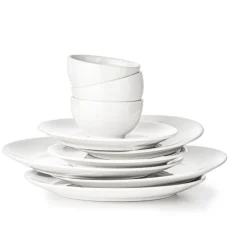 Serviesset - 16 delig - rond - wit - 4 persoons