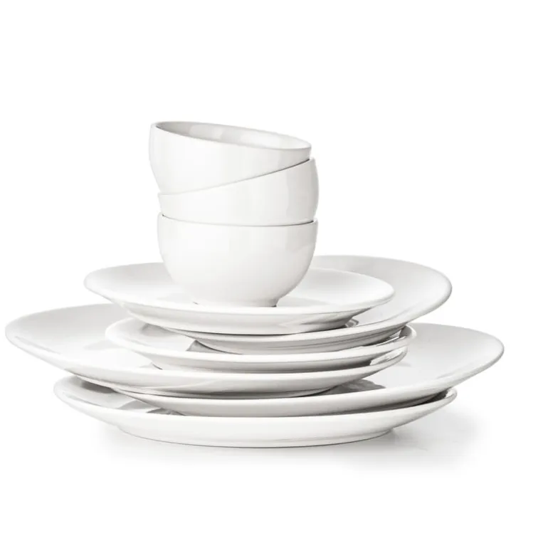 Serviesset - 16 delig - rond - wit - 4 persoons