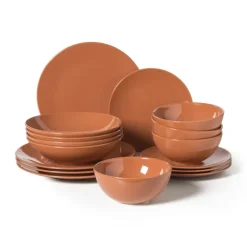 Serviesset - terra - 16-delig - 4-persoons