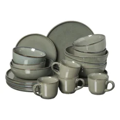 Serviesset 20-delig - groen - 4 persoons