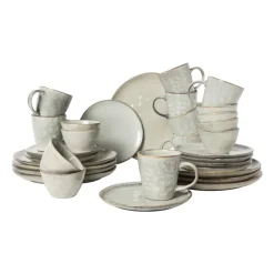 Serviesset Toscane - grijs - 32-delig - 8 persoons