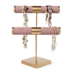 Sieradenrek - roze - 21x26.5x13.5 cm