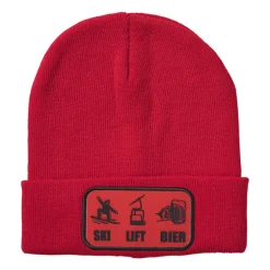 Ski muts - rood
