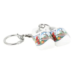 Sleutelhanger houten klompjes - diverse varianten