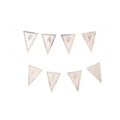 Slinger baby girl - roze/goud - 2x200 cm