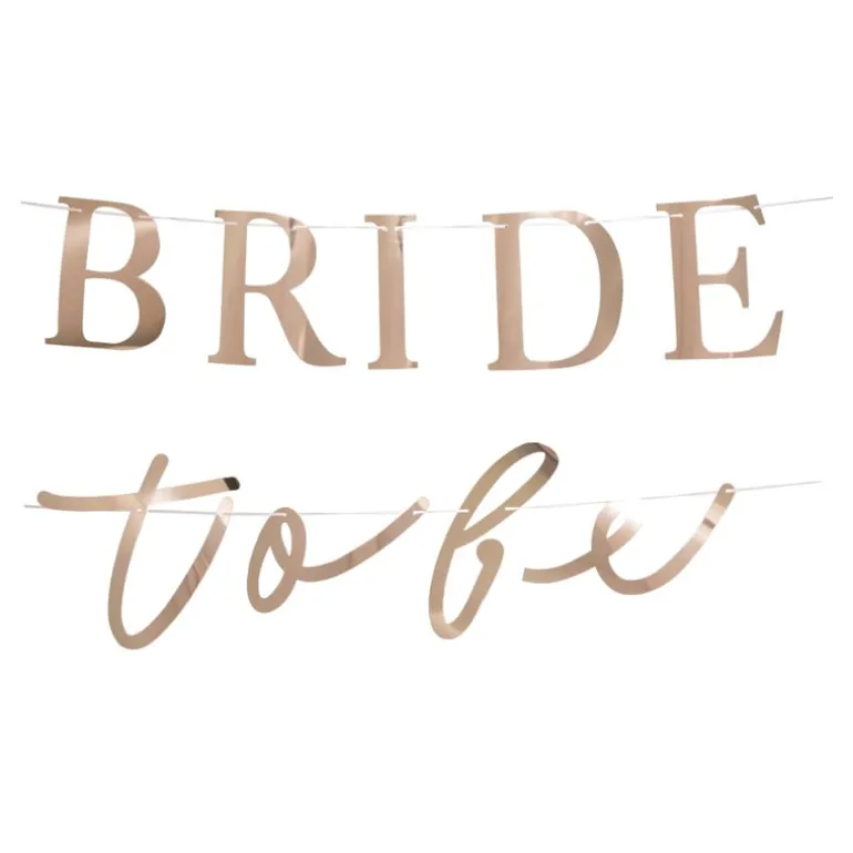 Slinger Bride To Be - papier - 2 meter