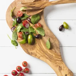 Snijplank - olijfhout - 41x17 cm