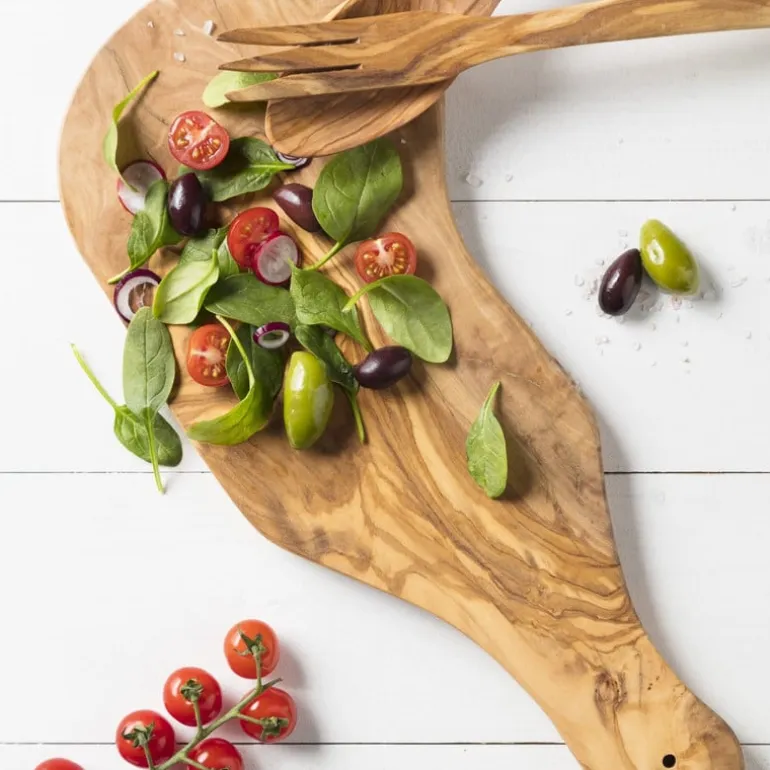 Snijplank - olijfhout - 28x13 cm