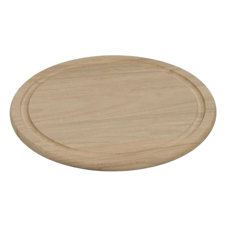 Snijplank rond hout - 25 cm