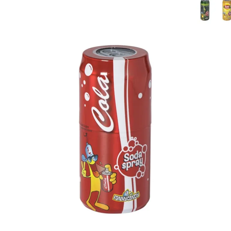 Snoep in sprayvorm - diverse varianten - 68 gram