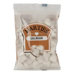 Snoephartjes salmiak - 75 g