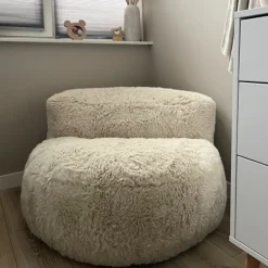Sofa the bear - beige - ø95x65 cm