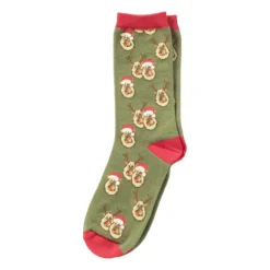 Sokken avocado - maat 42-46 - groen