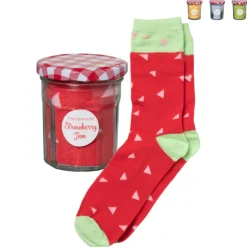 Sokken in jampotje - ø7.5x8 cm