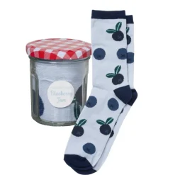 Sokken in jampotje - ø7.5x8 cm