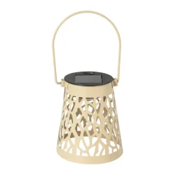 Solar hanglampje - beige - ø9x10 cm