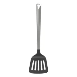 Spatel met sleuf London - zilverkleurig - 31 cm