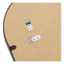 Spiegel Basix ovaal - zwart - 40x80 cm