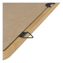 Spiegel Lindt - vierkant - bruin - 60x60 cm