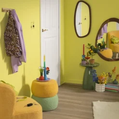 Spiegel organic - bruin - 70x33 cm