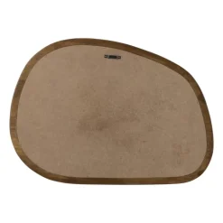 Spiegel organic - bruin - 38x55 cm