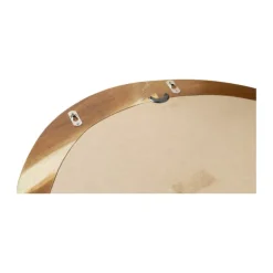 Spiegel organic driehoek - acaciahout - 78x67 cm