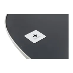 Spiegel organic met beige lijst - 49x53 cm