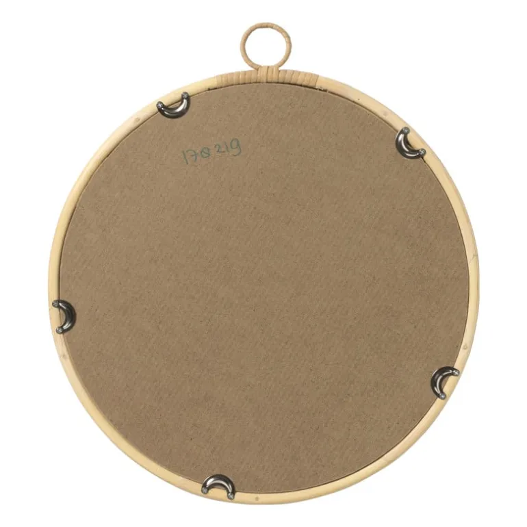Spiegel rond - rotan - ø43 cm