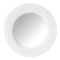 Spiegel teddy - wit - ø40 cm