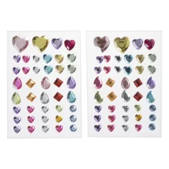 Stickers ringstones - set van 41 - 12x10x0.5 cm