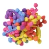 Stoffenband met pompons - set van 2 - 200 cm