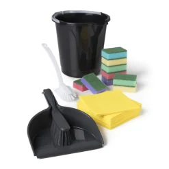 Stoffer en blik recycle - set - 33x20x8 cm