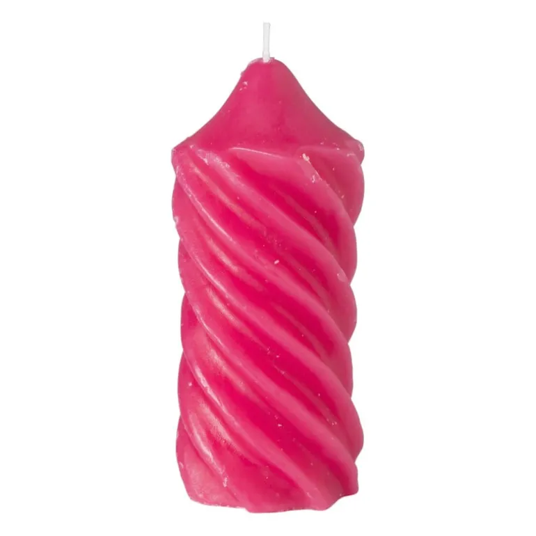 Stompkaars twist - fuchsia - ø6x15 cm