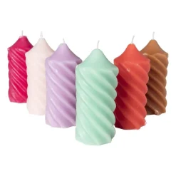 Stompkaars twist - lila - ø6x15 cm
