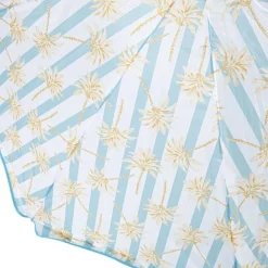 Strandparasol palmboom - blauw - ø160x180x180 cm