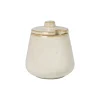 Suikerpot - beige - ø9x10.3 cm