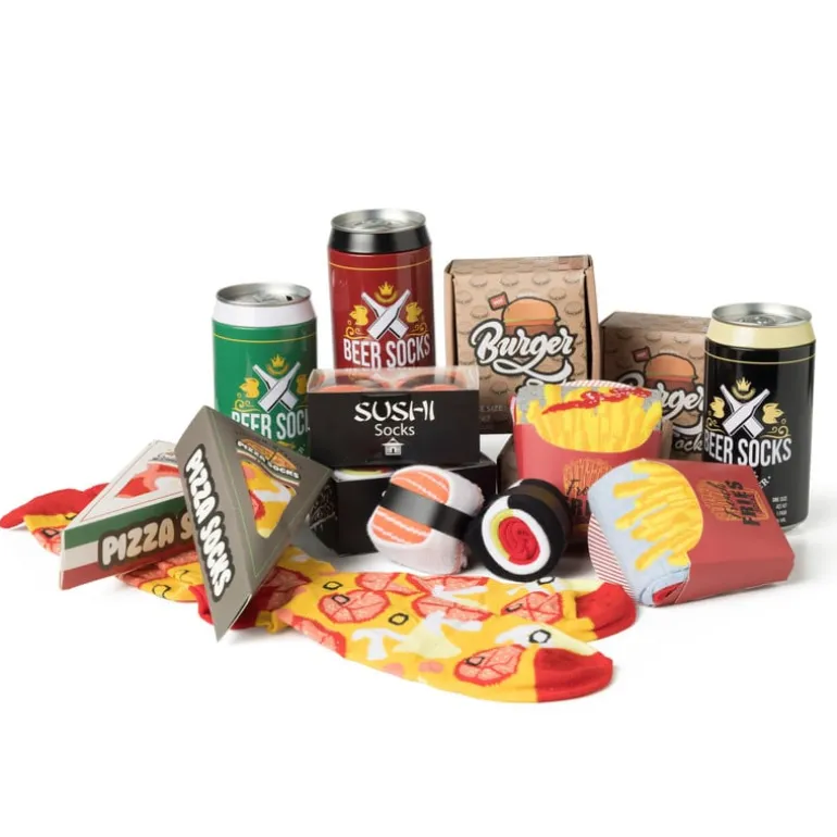 Sushi sokken - diverse varianten - maat 36-41