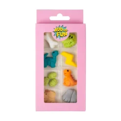 Taartdecoratie dino - multikleur