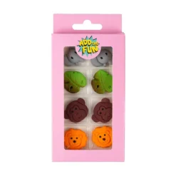 Taartdecoratie jungle - multikleur